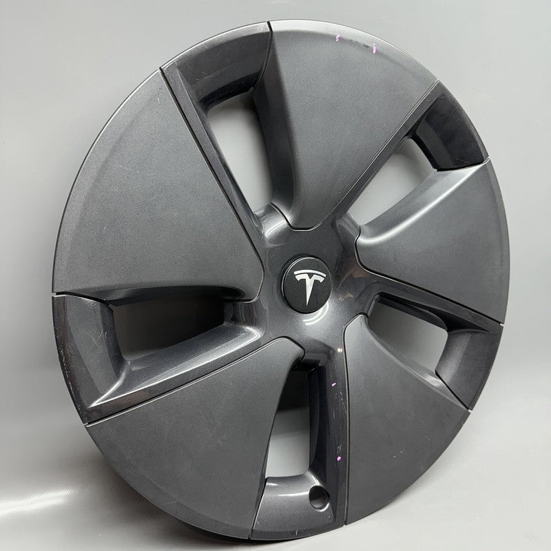 1044271-00-B TESLA MODEL 3 WHEEL HUB CAP 18 INCH 2017 2018 2019 2020 OEM 1044271-00-B