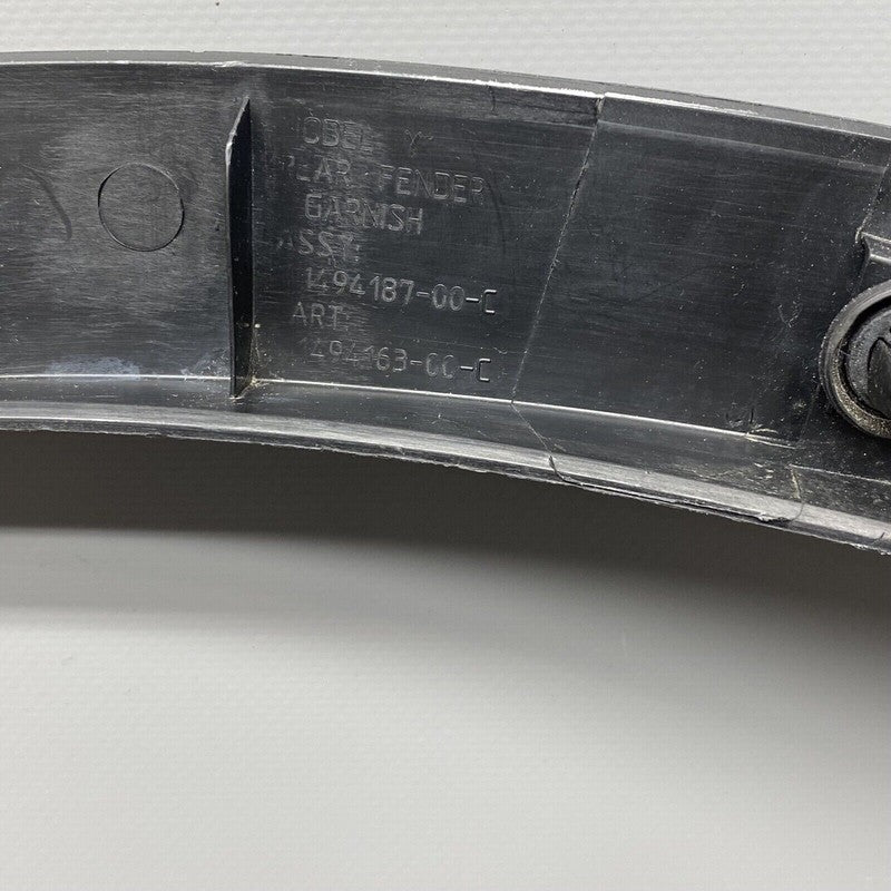 1494187-00-C TESLA MODEL Y WHEEL ARCH FLARE LEFT REAR 2020 2021 2022 2023 1494187-00-C OEM