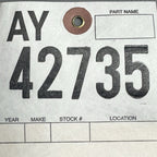 1817884-00-F TESLA CYBERTRUCK TRUNK BED WALL LEFT LOWER REAR 2024 2025 OEM 1817884-00-F