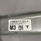 TESLA MODEL 3 B PILLAR INNER LEFT 1080013-S0-A 2017 2018 2019 2020 OEM