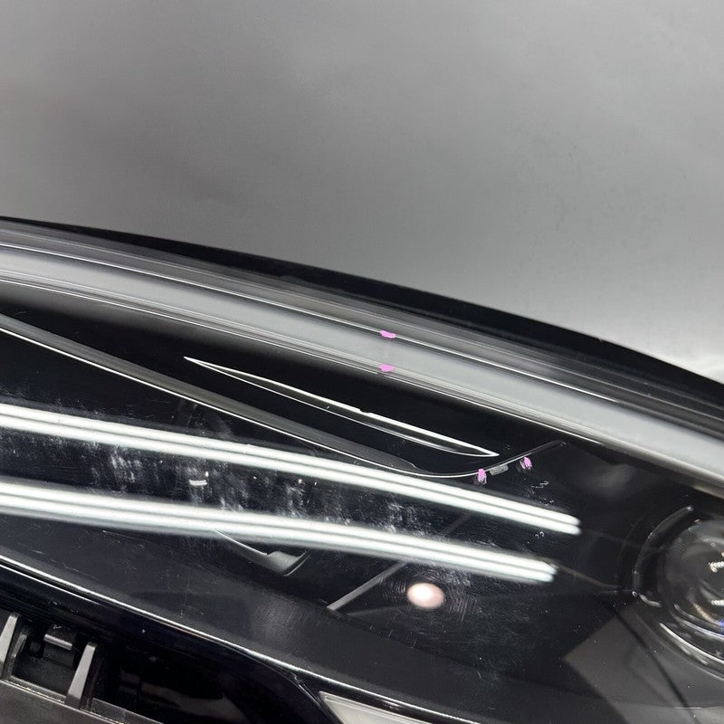 TESLA MODEL S PLAID HEADLIGHT LEFT DRIVER 2021 2022 2023 BLACK LED 156
