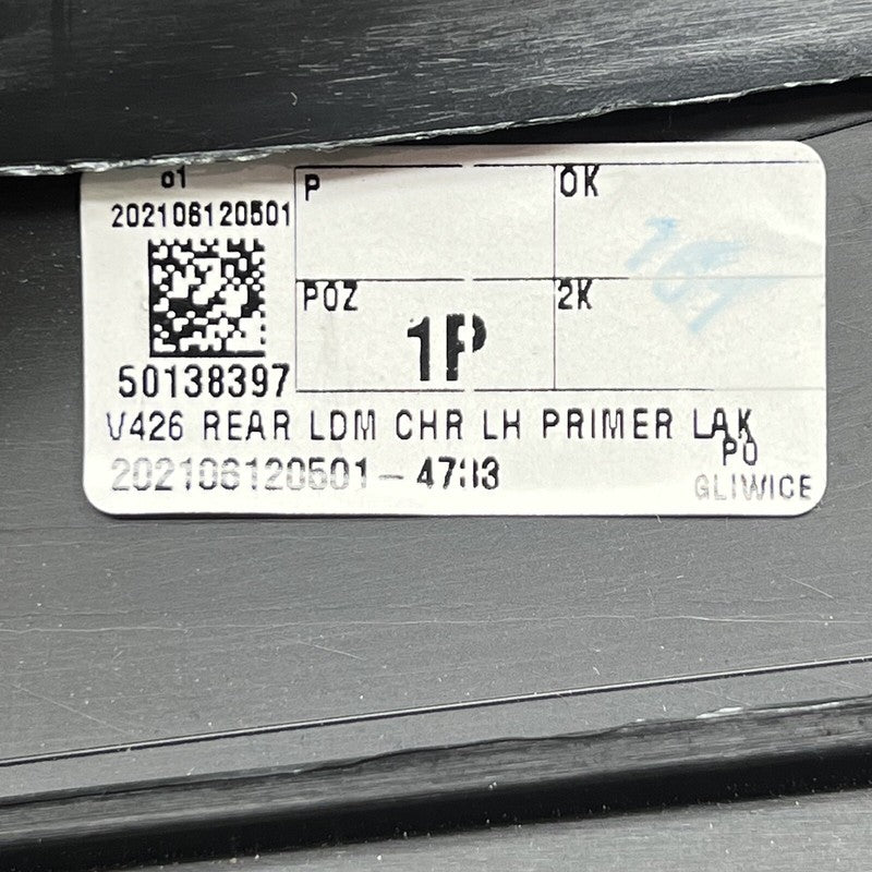 31440296 VOLVO XC60 DOOR MOLDING LEFT REAR 2018 2019 2020 OEM 31440296