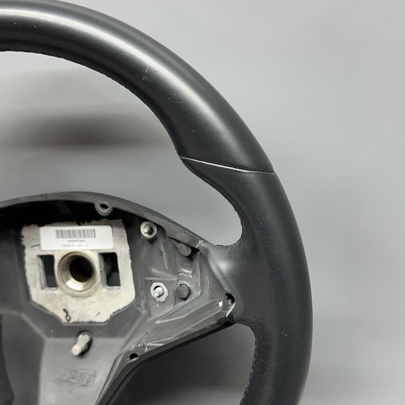 TESLA MODEL S STEERING WHEEL 2012 2013 2014 2015 LEATHER 1005279-00-E 