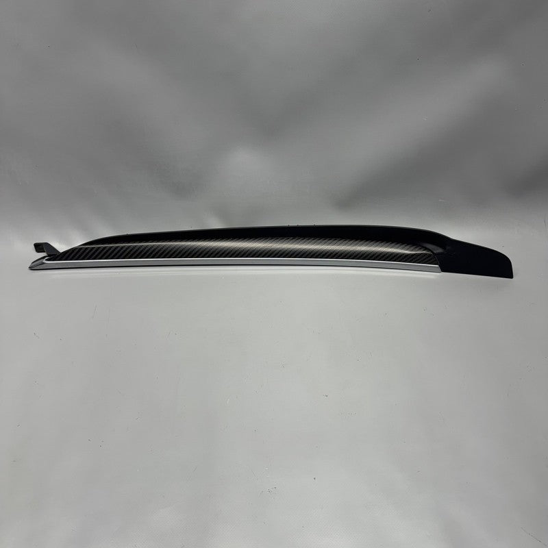 TESLA MODEL X TWILL CARBON FIBER LEFT FRONT 2021 2022 2023 2024 OEM