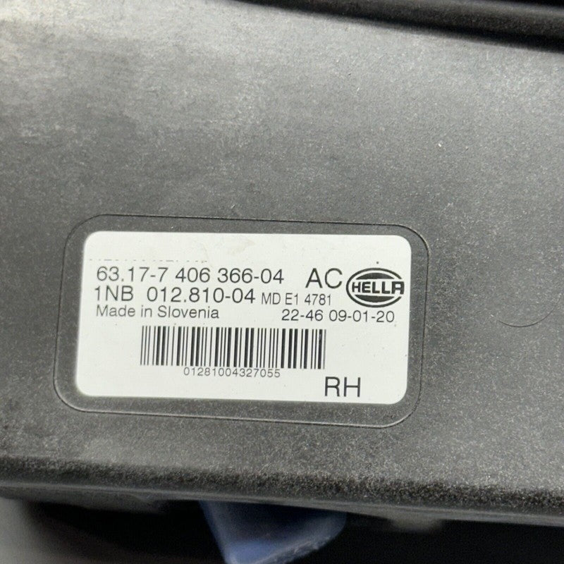 BMW X5 M-SPORT FOG LIGHT RIGHT PASSENGER 2019 2020 2021 LED OEM 631774