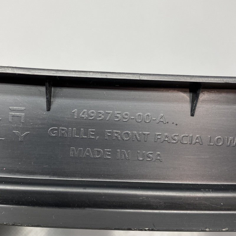 1493759-00-A TESLA MODEL Y GRILLE CENTER LOWER 1493759-00-A 2020 2021 2022 2023 OEM