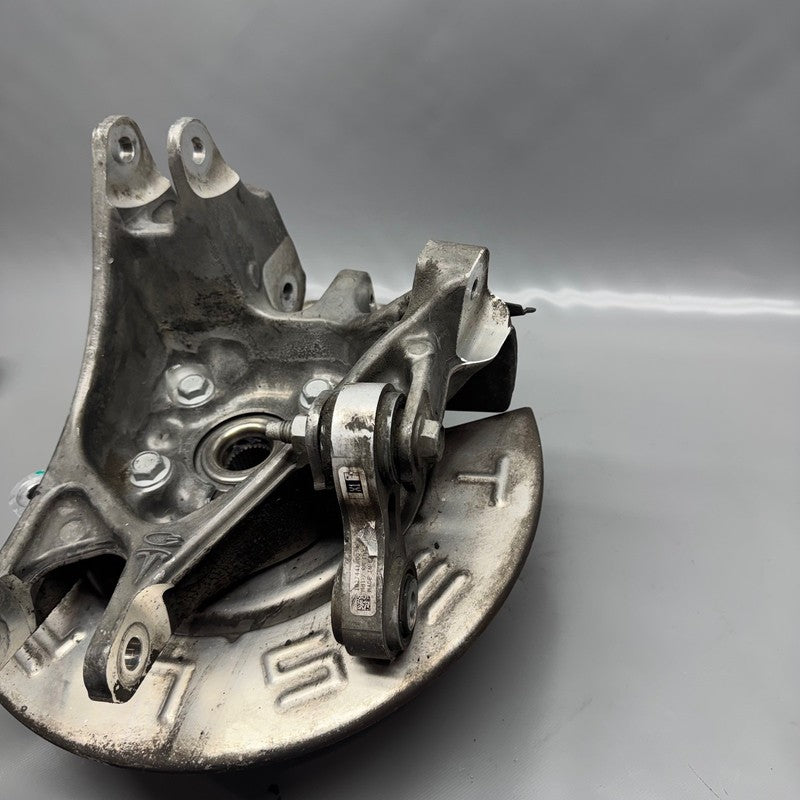 TESLA MODEL X LEFT REAR KNUCKLE 2016 2017 2018 2019 2020 OEM 1027411-0