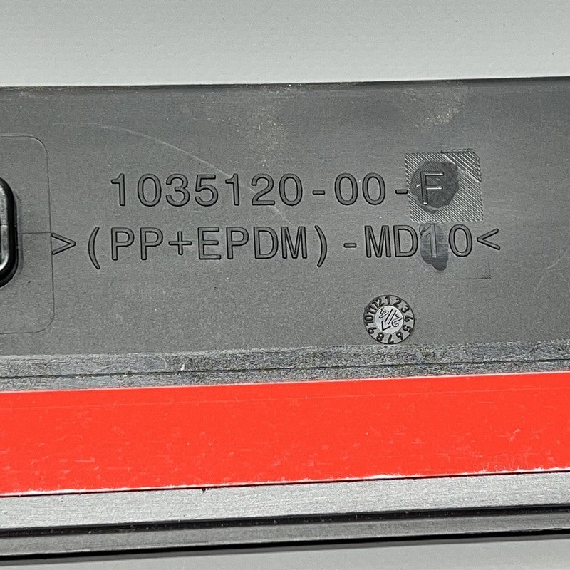 1035120-00-F TESLA MODEL X DOOR MOLDING TRIM RIGHT FRONT 2016 17 18 19 2020 OEM 1035120-00-F