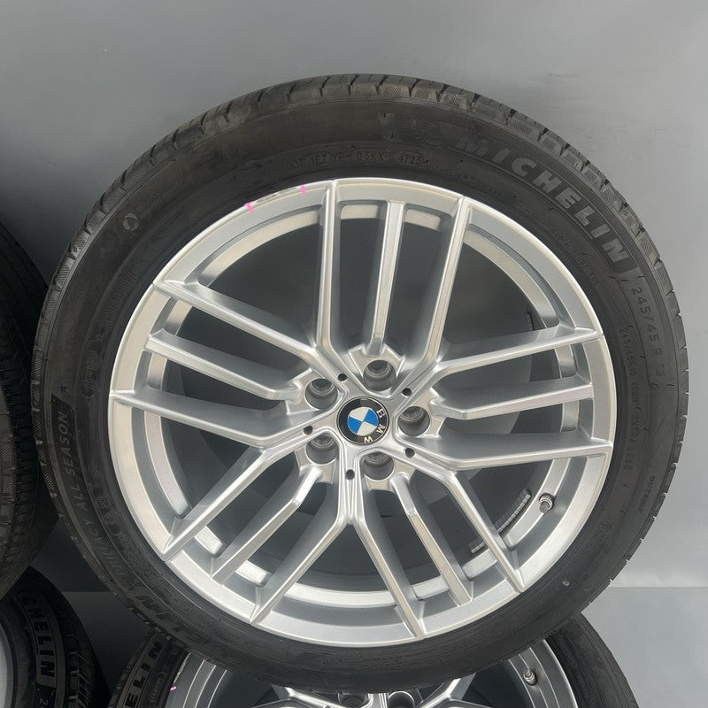 5A32406 BMW 530I 540I WHEEL RIM SET 19 INCH 2020 2021 2022 2023 2024 2025 OEM 5A32406
