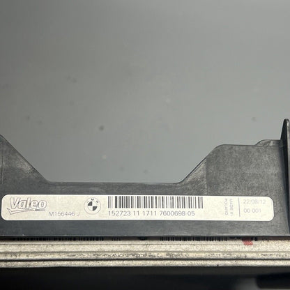 17117600698 BMW 328 AUXILIARY COOLING RADIATOR RIGHT 2012 2013 2014 15 2016 OEM 17117600698