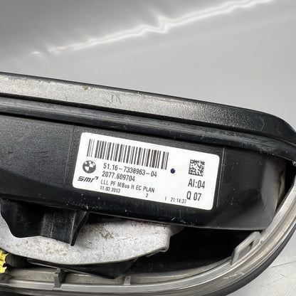 7338963 BMW 328 MIRROR LEFT DRIVER 2012 2013 2014 2015 51167338963 F30 SEDAN OEM