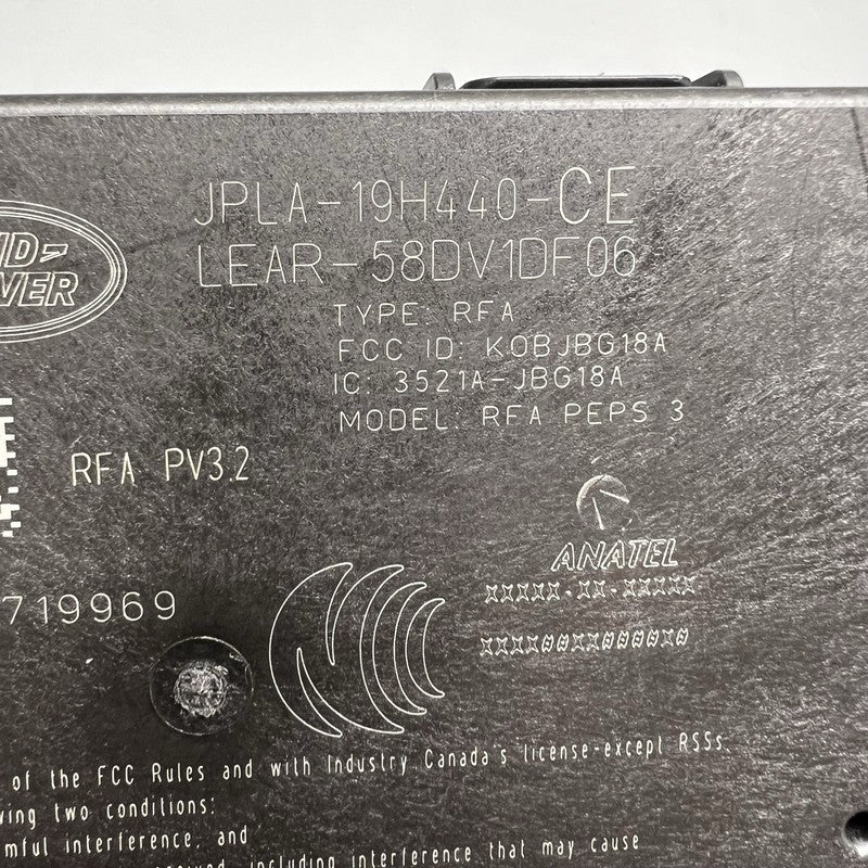 LR071651 LAND ROVER SPORT PASSIVE CONTROL MODULE 2018 2019 OEM LR099140
