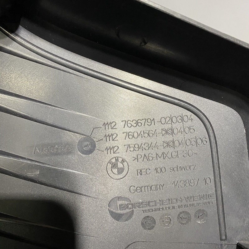 11127636791 BMW 328 ENGINE COVER TWIN TURBO 2013 2014 2015 2016 OEM 11127636791 