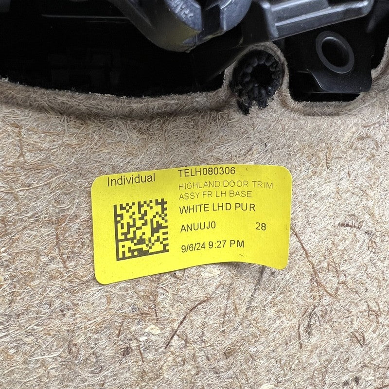 1983174-25-C TESLA MODEL 3 HIGHLAND DOOR PANEL LEFT FRONT 2024 2025 OEM 1983174-25-C