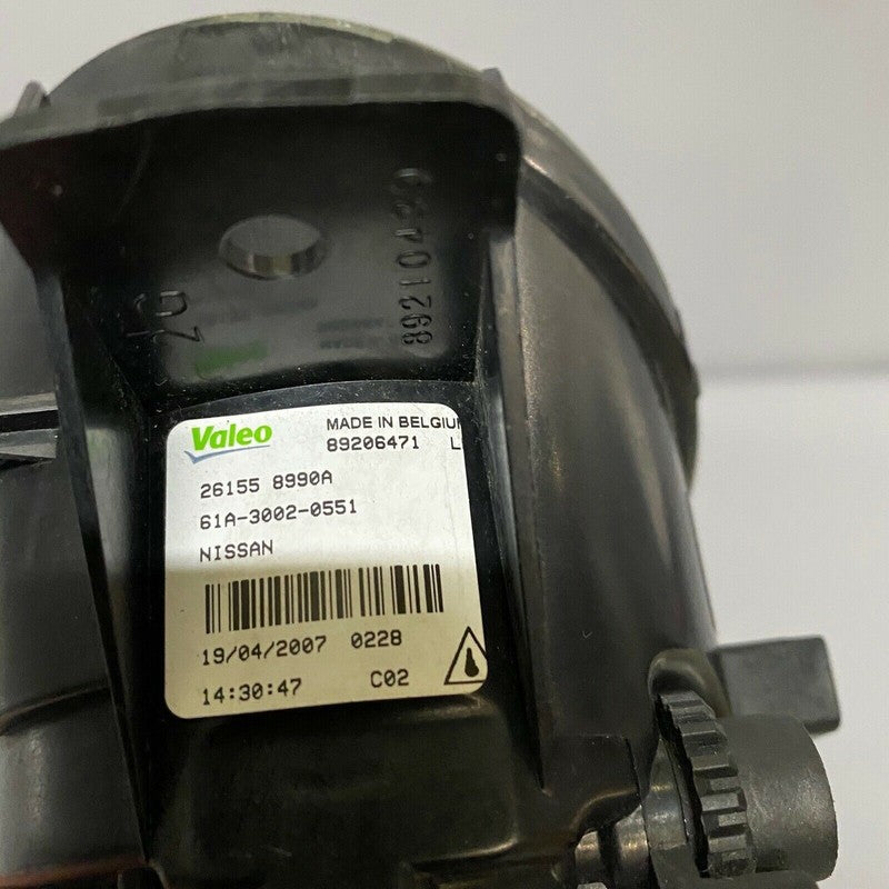 261558990A NISSAN ROUGE SENTRA FOG LIGHT LEFT SIDE 2008 2009 2010 2011 EOM 26155-8990A