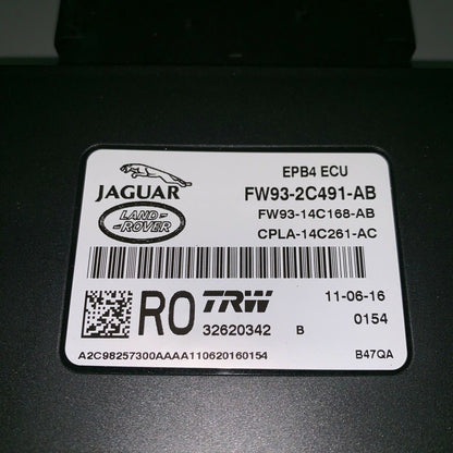 LR070636 RANGE ROVER HSE L405 SPORT ELECTRIC PARKING BRAKE MODULE 2014 2015 2016 2017 OEM