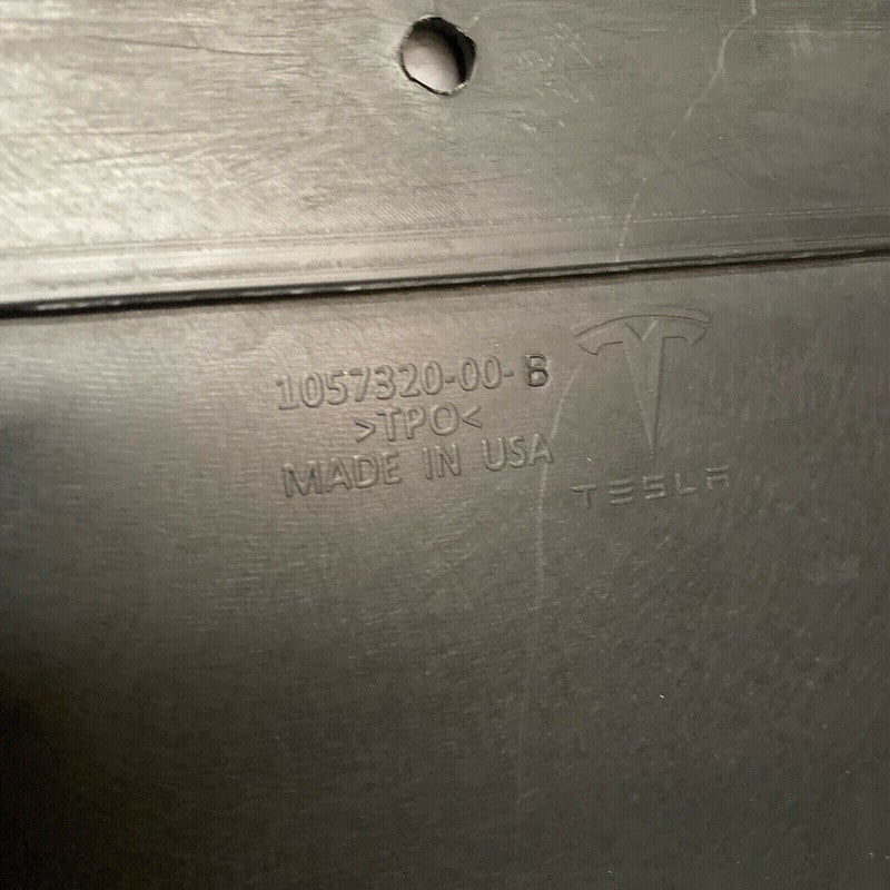 1057320-00-B TESLA MODEL S UNDERTRAY SHIELD COVER REAR 2016 2017 2018 2019 OEM 1057320-00-B