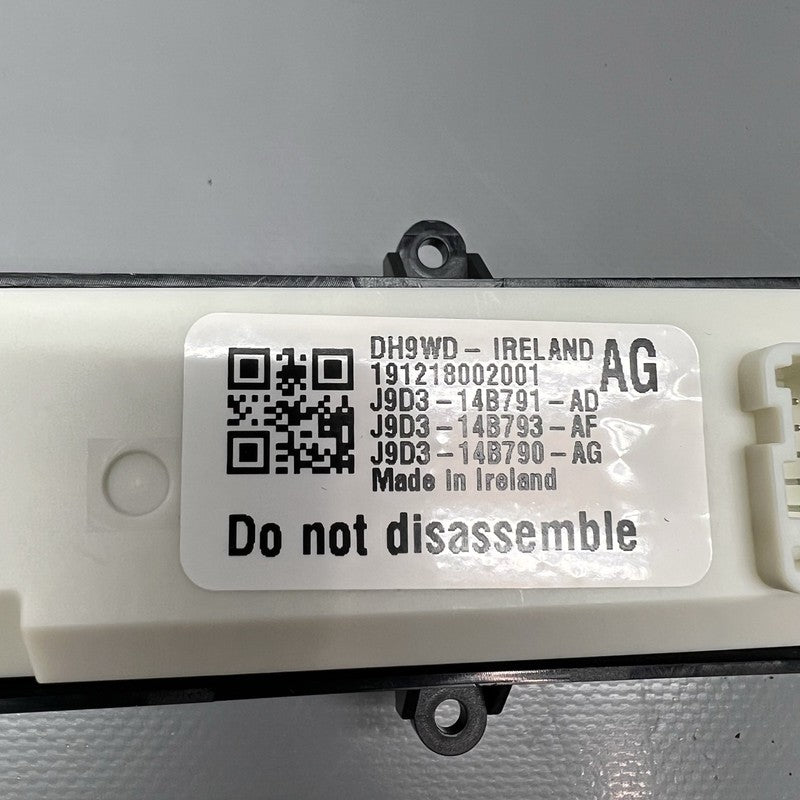 j9d3-14b791-ad JAGUAR I-PACE DRIVING MODE SWITCH PANEL 2018 2019 2020 2021 2022 2023 2024 2025 