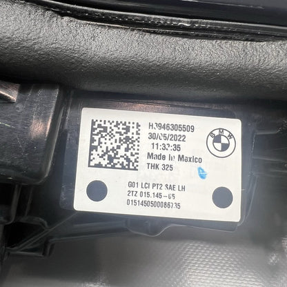 H3946305509 BMW X3 TAIL LIGHT INNER LEFT DRIVER 2022 2023 OEM H3946305509