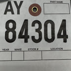 TESLA MODEL S MIRROR GLASS LEFT DRIVER 2016 2017 2018 2019 2020 OEM 92