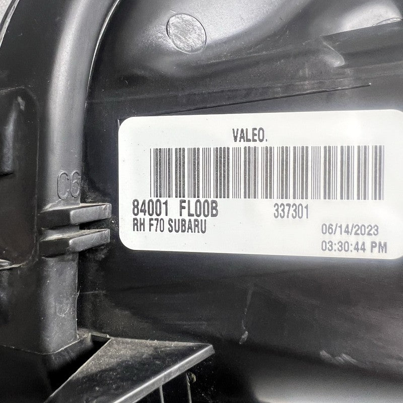 84001 FL00B SUBARU IMPREZA HEADLIGHT RIGHT PASSANGER 2017 2018 2019 2020-2023 OEM HALOGEN 