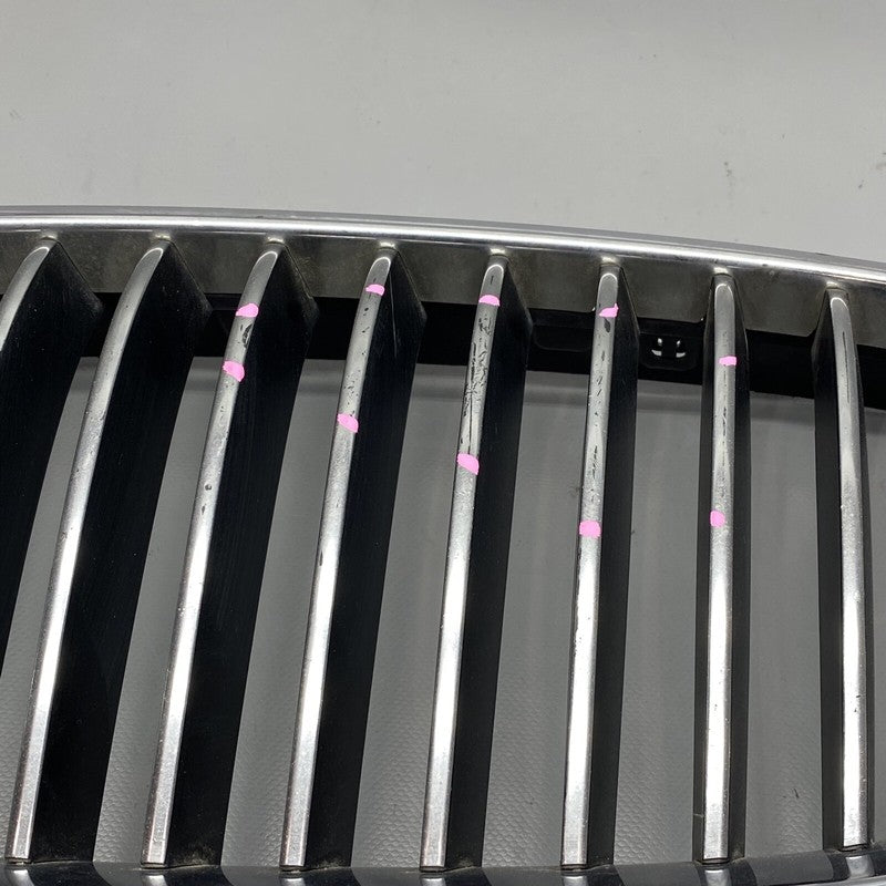 51137200727 BMW 528 GRILLE LEFT DRIVER SIDE 535 F10 51137200727 2011 2012 2013 OEM 