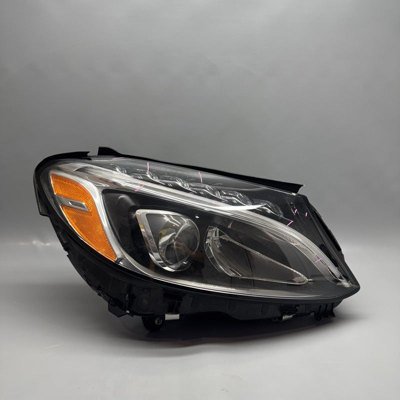 a2059064203 MERCEDES BENZ C300 HEADLIGHT C400 RIGHT PASSENGER 2015 2016 2017 2018 LED OEM