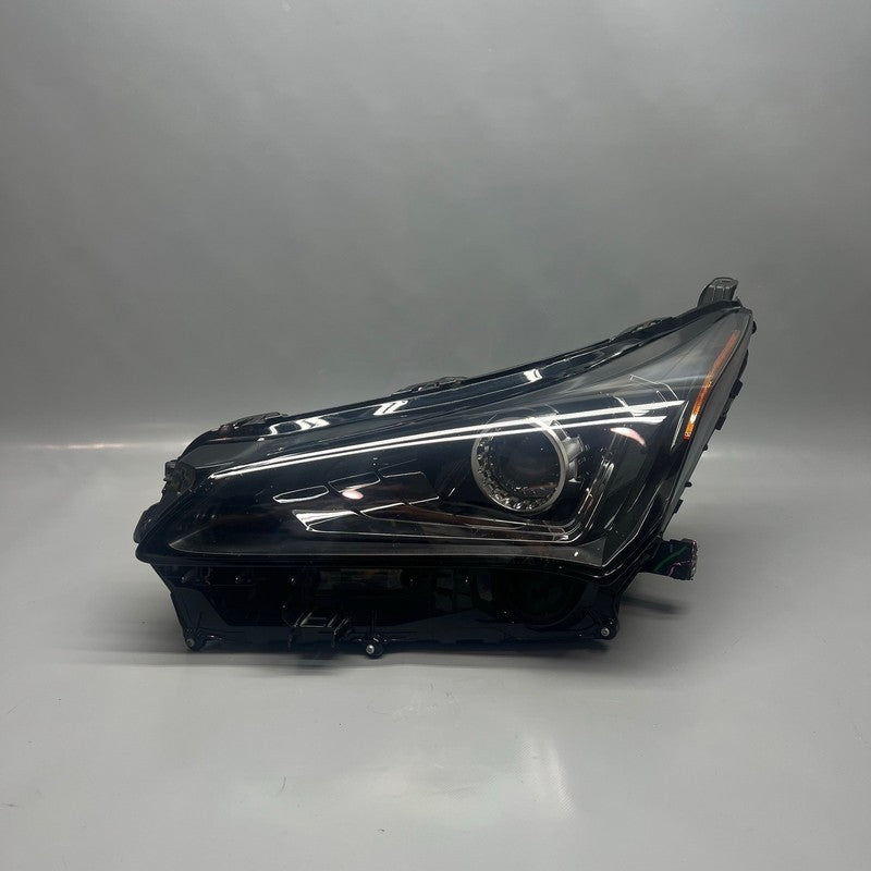 LEXUS NX200 NX300H HEADLIGHT LEFT DRIVER 2018 2019 2020 2021 HALOGEN O