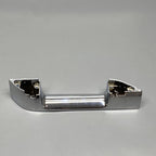 TESLA MODEL S DOOR HANDLE CHROME LEFT FRONT 2012 2013 2014 2015 OEM