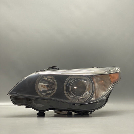E60 BMW 528 HEADLIGHT LEFT DRIVER SIDE 535 E60 2006 2007 BI-XENON OEM 
