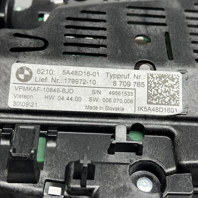 5A48D16-01 BMW X3 INSTRUMENT CLUSTER 430 2019 2020 2021 2022 OEM 5A48D16-01