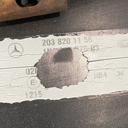 2038201156 MERCEDES BENZ CLK350 FOG LIGHT LEFT DRIVER 2038201156 2003 2004 2005 2006 OEM