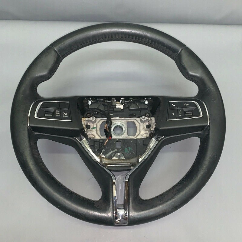 670044602 MASERATI QUATTROPORTE STEERING WHEEL 2014 2015 2016 BLACK OEM