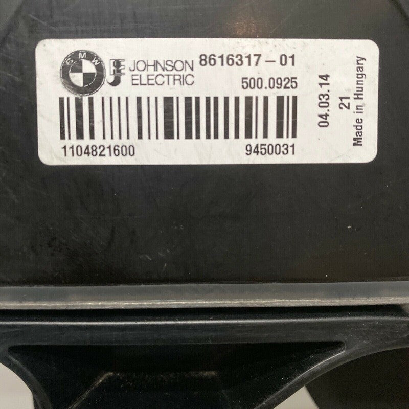 17428621193 BMW 428 RADIATOR COOLING FAN 328 F32 F30 2012 2013 2014 2015 600w OEM