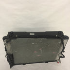 17117534904-01  /  7553664-01 BMW 745 E65 COOLING RADIATOR AC CONDESER AND COOLERS 2002 2003 2004 2005 OEM