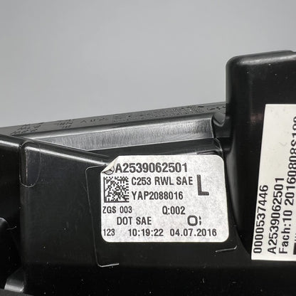 A2539062501 MERCEDES BENZ GLC 300 TAIL LIGHT INNER LEFT DRIVER COUPE 2016 2017 2018 2019 OEM