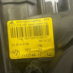 7162146-17 BMW 328 HEADLIGHT RIGHT PASSENGER 335 2 DOOR M3 2007 2008 2009 BI XENON OEM
