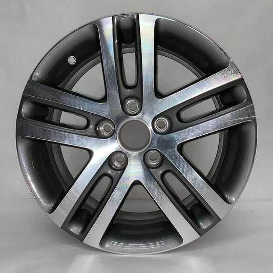1KD601025 VOLKSWAGEN JETTA WHEEL RIM GRAY AND STAINLESS STEEL 16” 2010 OEM