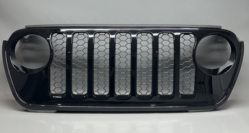 T720004AB JEEP WRANGLER GLADIATOR GRILLE 2018 2019 2020 2021 2022 2023 OEM T720004AB