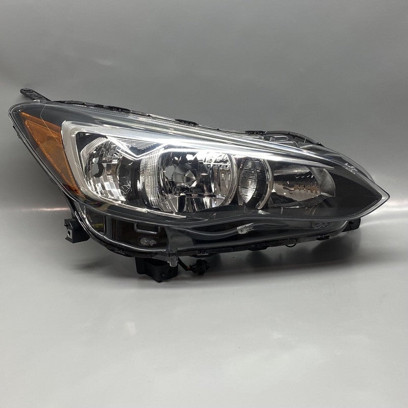 SUBARU IMPREZA HEADLIGHT RIGHT PASSENGER 2017 2018 2019 HALOGEN OEM 84