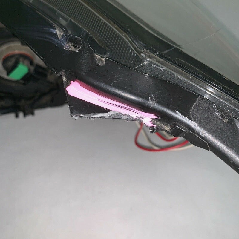 SUBARU IMPREZA HEADLIGHT RIGHT PASSENGER 2012 2013 2014 HALOGEN BLACK BEZEL OEM