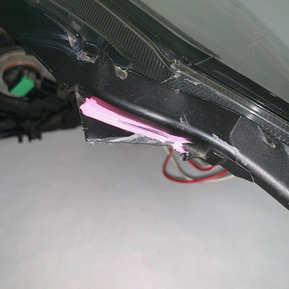 SUBARU IMPREZA HEADLIGHT RIGHT PASSENGER 2012 2013 2014 HALOGEN BLACK BEZEL OEM