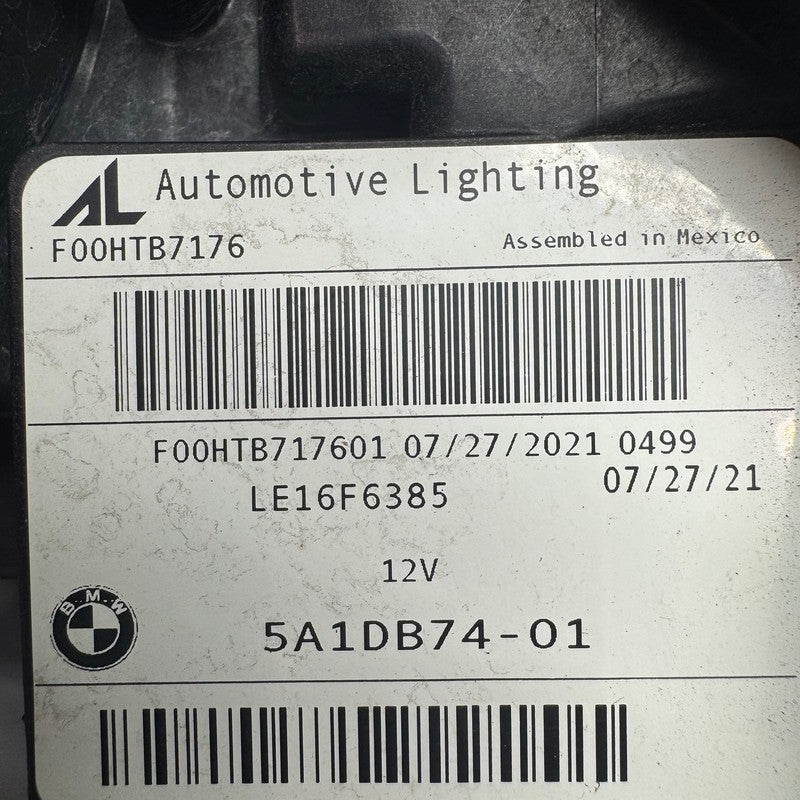 BMW 330 M340I HEADLIGHT RIGHT PASSENGER 2019 2020 2021 2022 LED OEM 5A