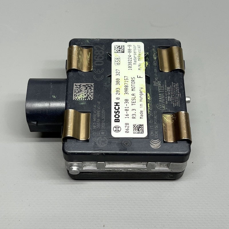 1038224-00-B TESLA MODEL S,X RADAR SENSOR FRONT 2016 2017 2018 2019 2020 OEM 1038224-00-B