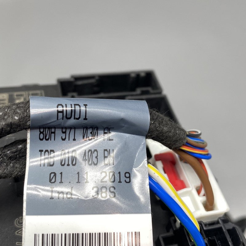 80A971030 AUDI Q5 DOOR WIRING HARNESS RIGHT FRONT 80A971030 2018 2019 2020 OEM