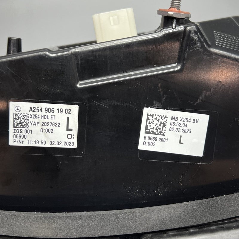 A2549061902 MERCEDES BENZ GLC300 TAIL LIGHT INNER LEFT 2023 2024 OEM A2549061902