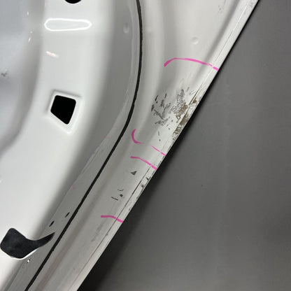 MODEL 3 TESLA MODEL 3 DOOR RIGHT REAR 2017 2018 2019 2020 2021 2022 2023 OEM DAMAGED