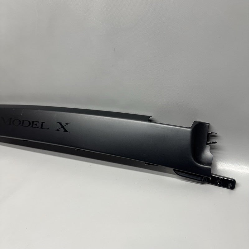 1062517-00 TESLA MODEL X UPPER DOOR TRIM PANEL REAR LEFT 2016 2017 2018 2019 2020 OEM