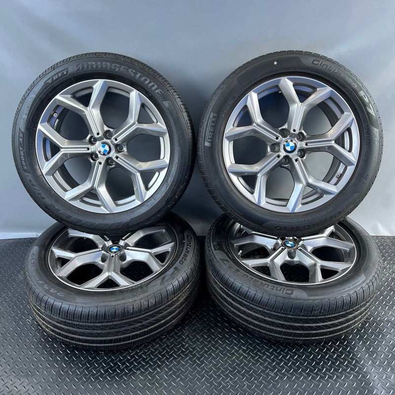 BMW X3 X4 WHEEL RIM SET 19 INCH 2018 2019 2020 2021 2022 2023 2024 OEM