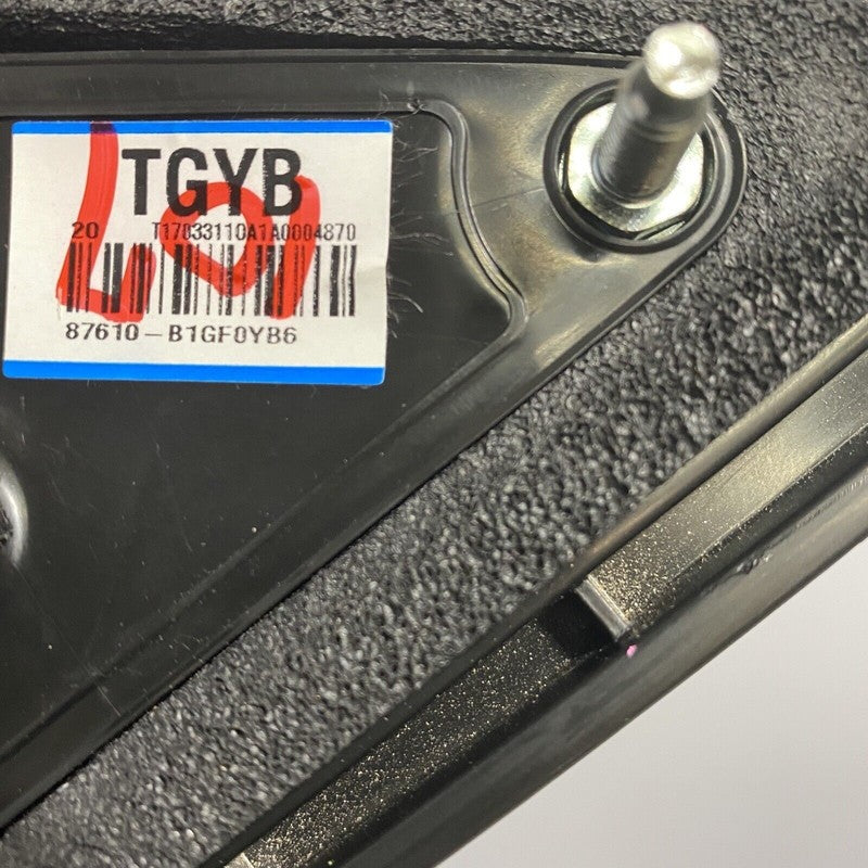 HYUNDAI GENESIS G80 MIRROR LEFT DRIVER 2018 2019 2020 BLIND SPOT